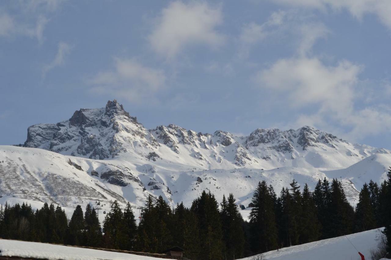 Valmorel Studio Skis Aux Pieds Exteriér fotografie