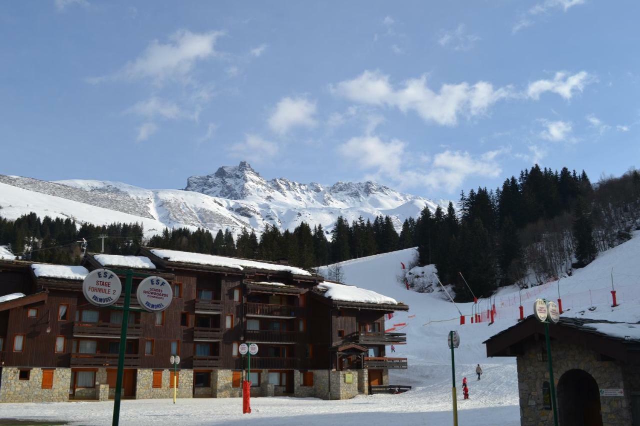 Valmorel Studio Skis Aux Pieds Exteriér fotografie