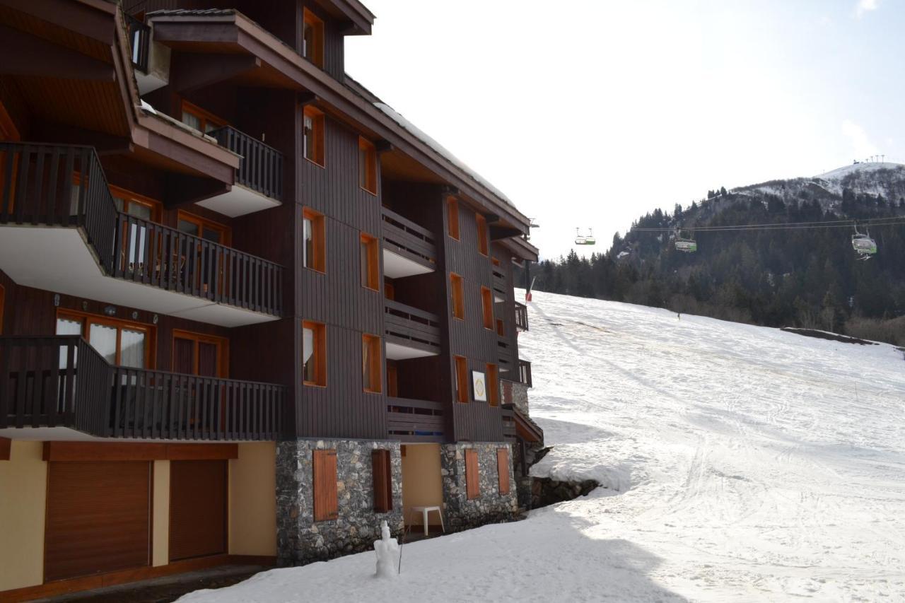 Valmorel Studio Skis Aux Pieds Exteriér fotografie